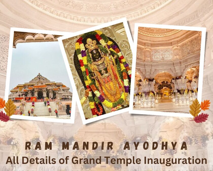 Ram Mandir Ayodhya: All Details of Grand Temple Inauguration