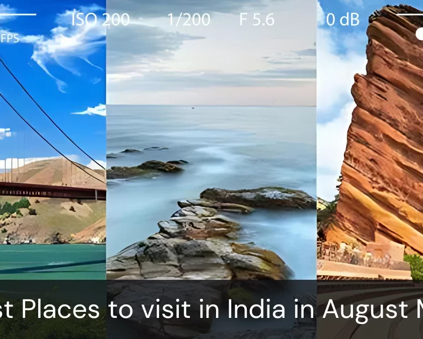 Places to Visit in India in August
