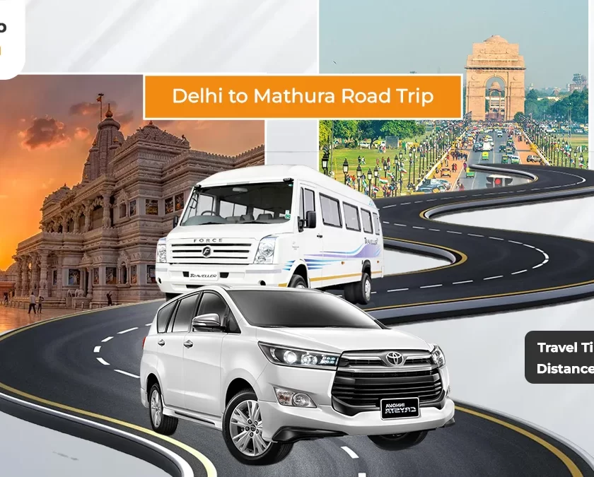 Delhi to Mathura Road Trip